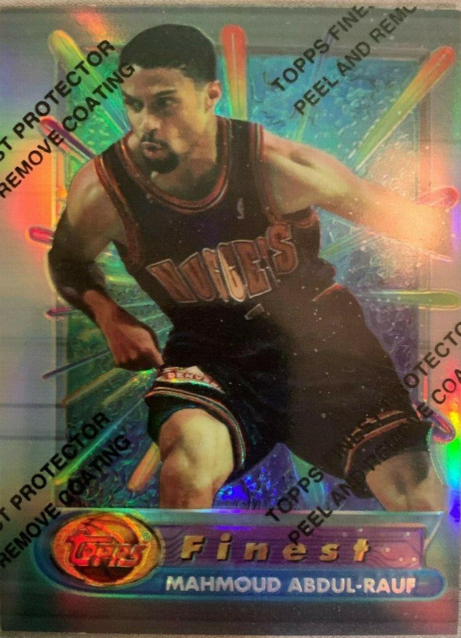 Mahmoud Abdul Rauf Basketball Cards 1994 Finest
