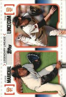 Juan Marichal, Tim Lincecum