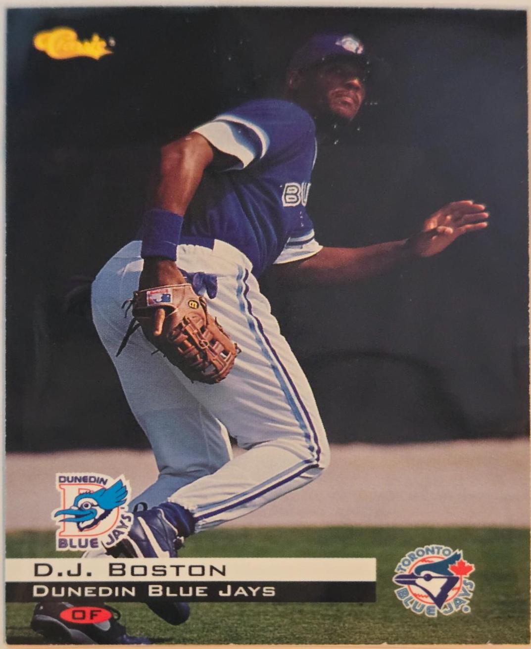 D.J. Boston #9 Baseball Cards 1994 Classic