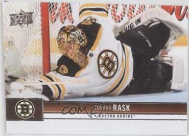 Tuukka Rask #11 Hockey Cards 2012 Upper Deck