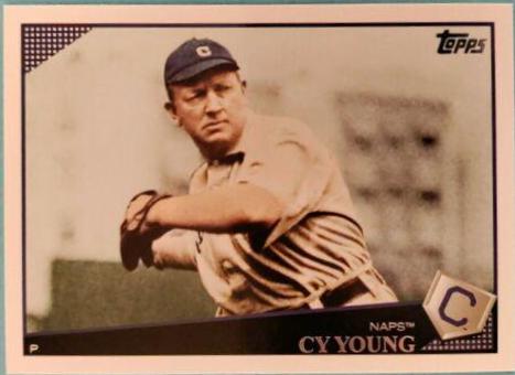 Cy Young #60 Baseball Cards 2009 Topps