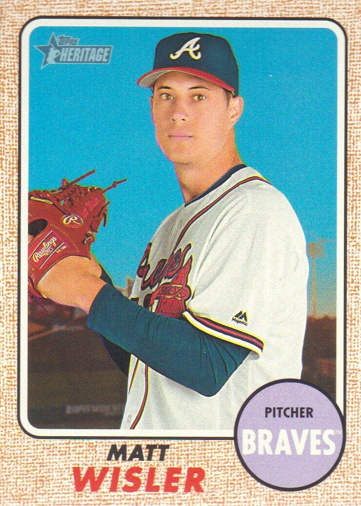 Matt Wisler #112 Baseball Cards 2017 Topps Heritage