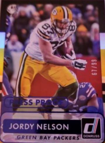 Jordy Nelson [Press Proof Blue] #84