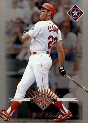 Will Clark #7 Baseball Cards 1997 Leaf