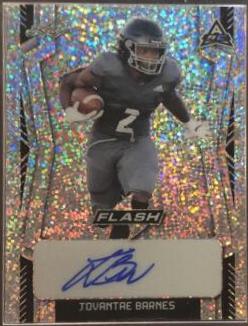 Jovantae Barnes #BA-JB2 2022 Leaf Flash Autographs Football