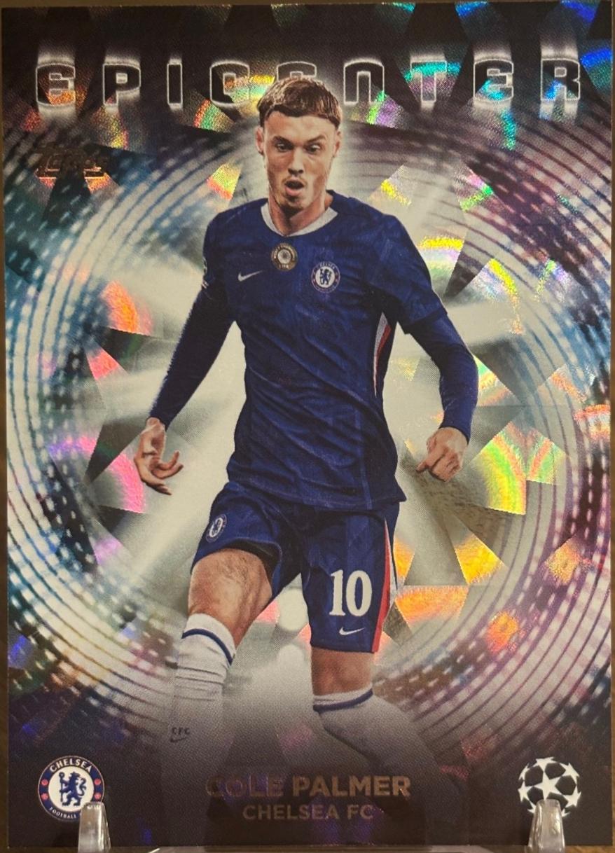 Cole Palmer #EC-6 2025 Topps UEFA Epicenter