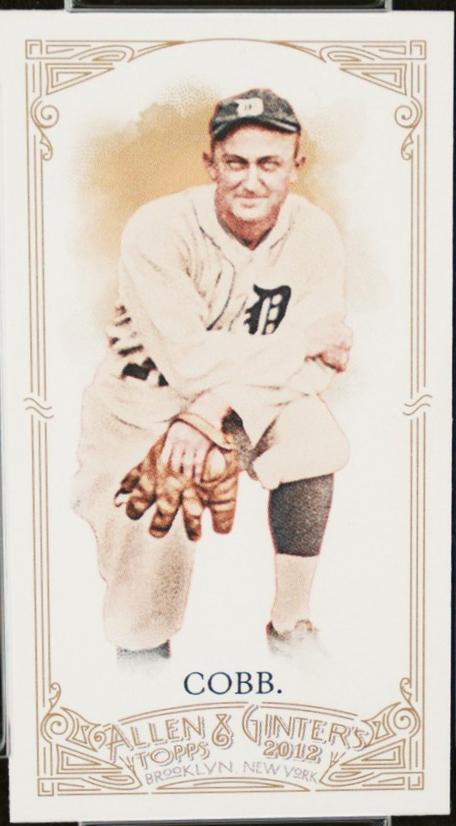 Ty Cobb [Mini Allen & Ginter Red Back] #197