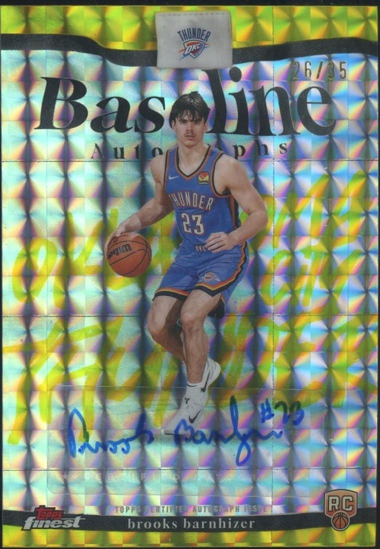 Brooks Barnhizer [Yellow Geometric Refractor] #BA-BB