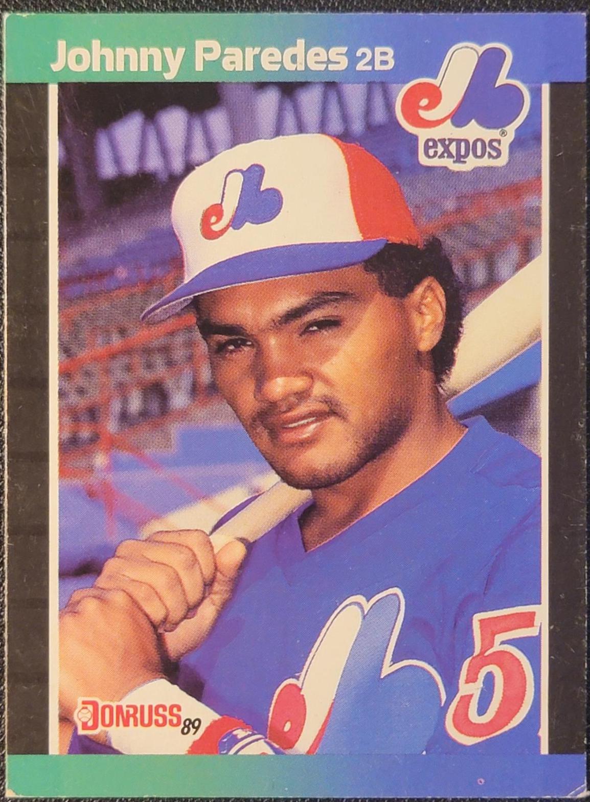 Johnny Paredes #570 Baseball Cards 1989 Donruss