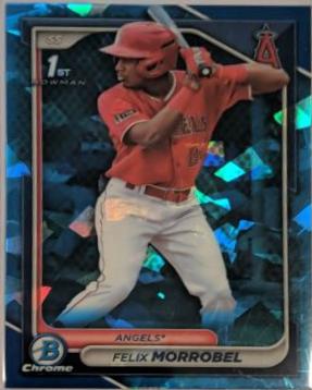 Felix Morrobel #BCP-121 Baseball Cards 2024 Bowman Chrome Prospects Sapphire