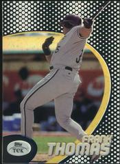 Frank Thomas [Pattern 62] #6 Baseball Cards 1998 Topps Tek Prices