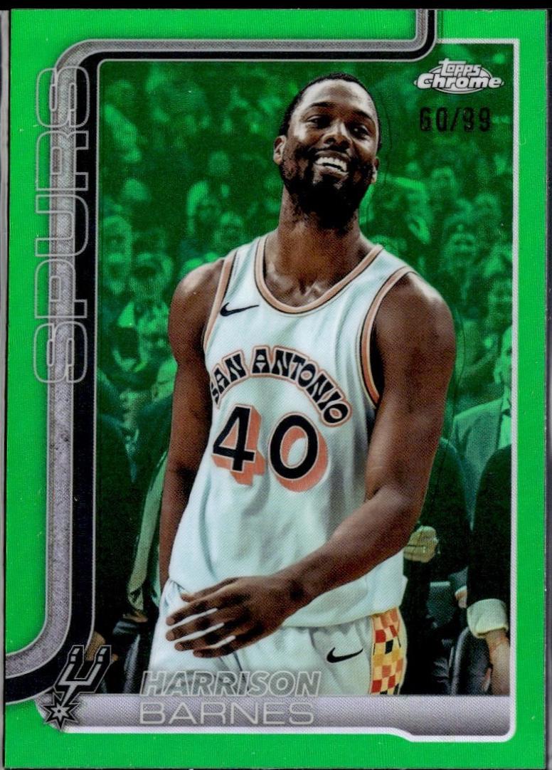 Harrison Barnes [Green Basketball Refractor] #216