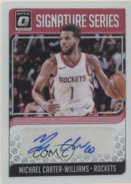 Michael Carter Williams #MCW 2018 Panini Donruss Optic Signature Series Basketball