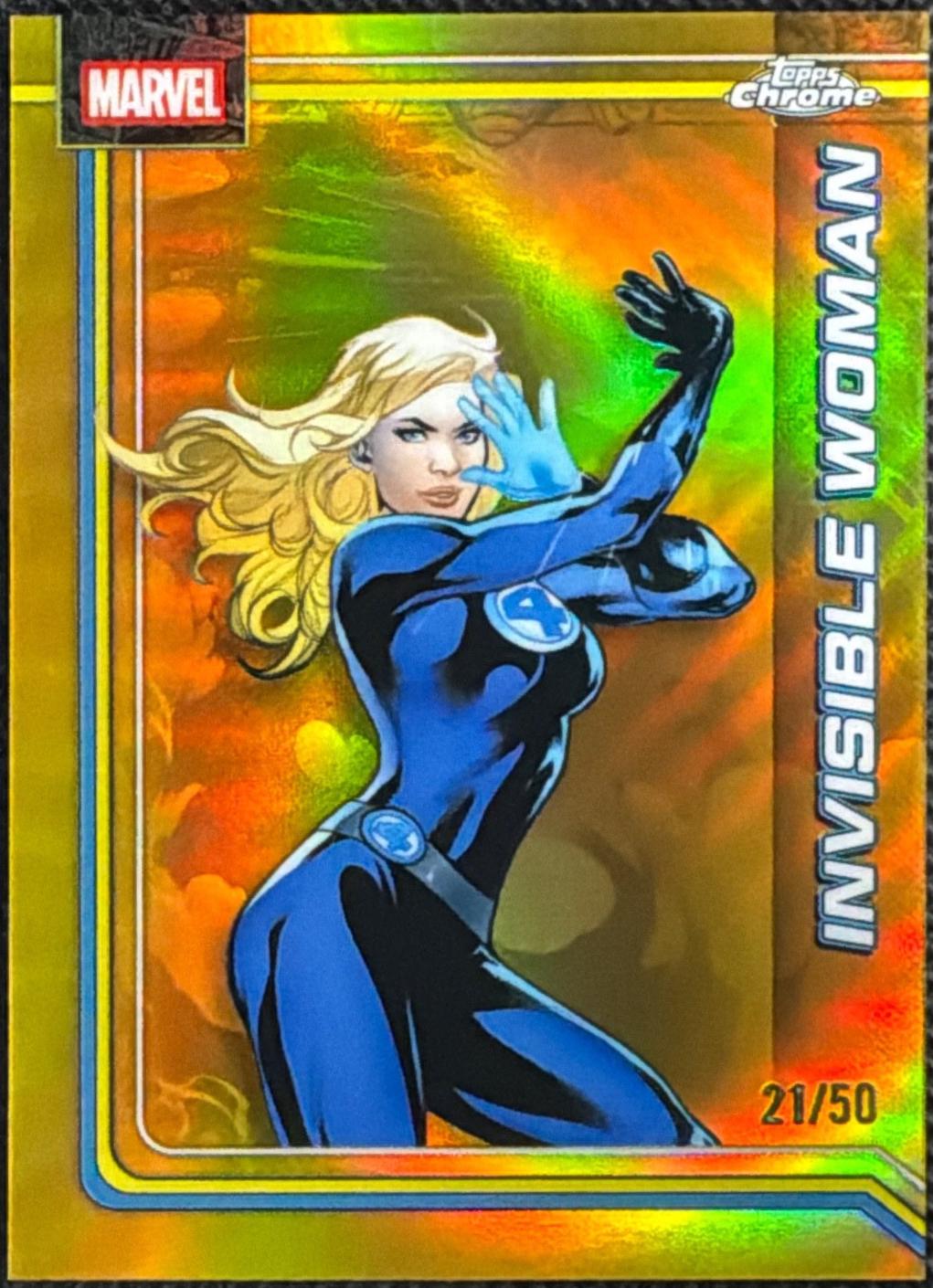 Invisible Woman Gold Refractor