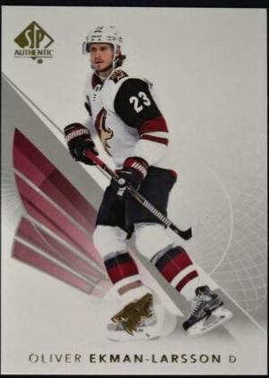 Oliver Ekman Larsson #2 Hockey Cards 2017 SP Authentic