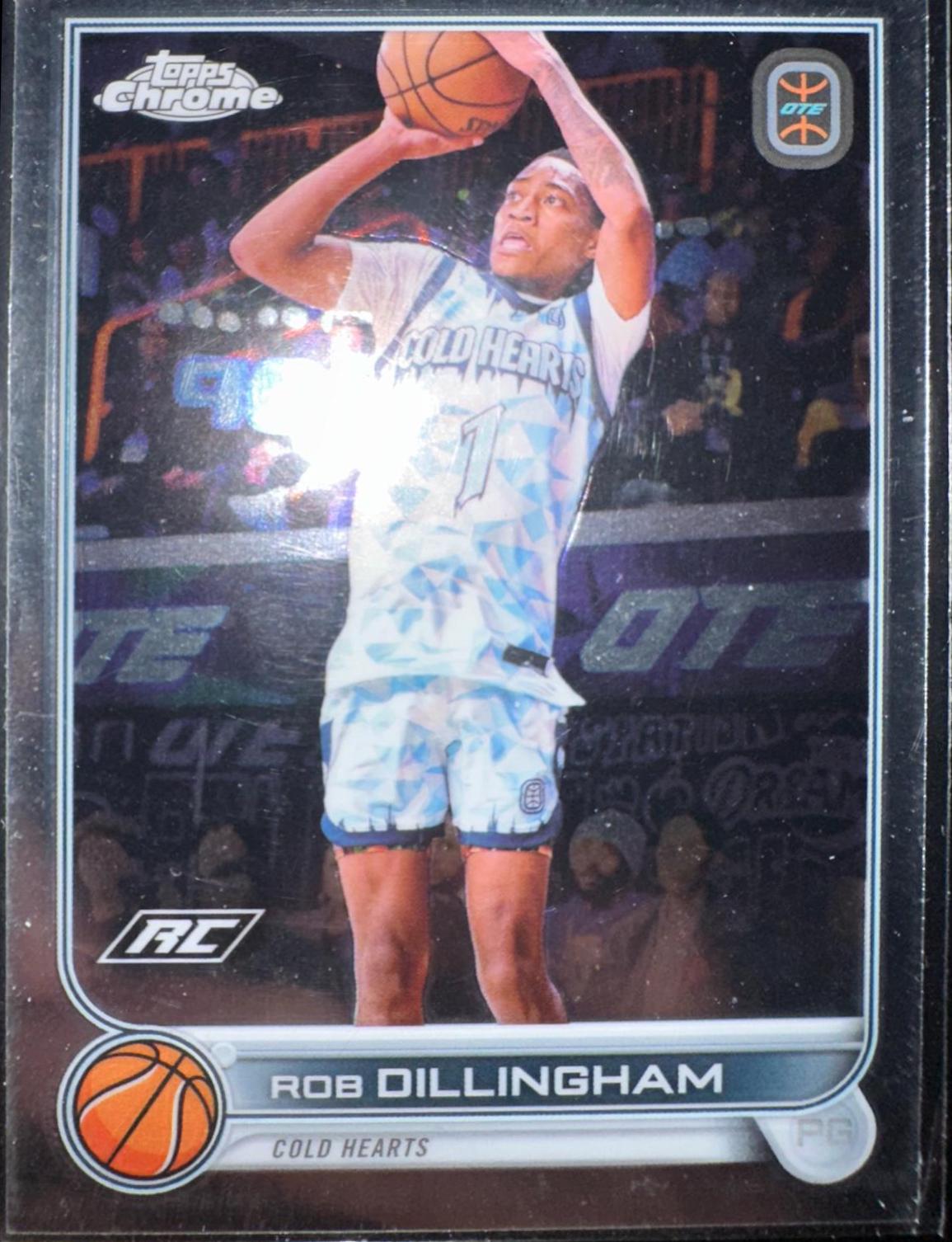 Rob Dillingham #15 Basketball Cards 2022 Topps Chrome OTE Overtime Elite
