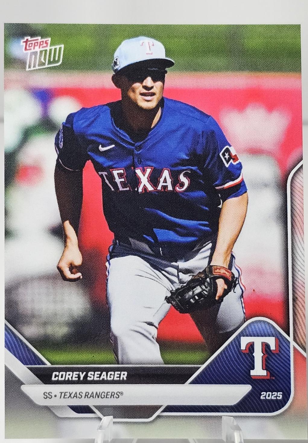 Corey Seager #OD-147 2025 Topps Now Road To Opening Day Baseball