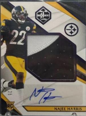 Najee Harris [Patch Autograph Amethyst Spotlight] #155