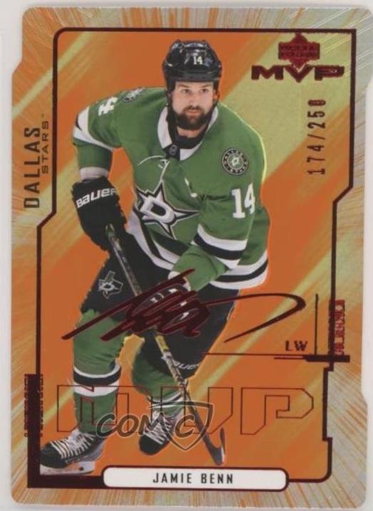 Jamie Benn #75 2020 Upper Deck MVP 20th Anniversary Hockey