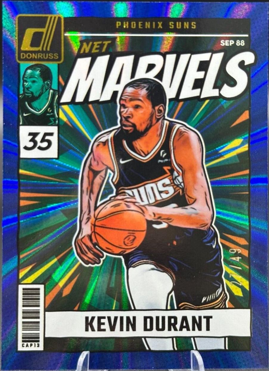 Kevin Durant [Holo Blue Laser] #22