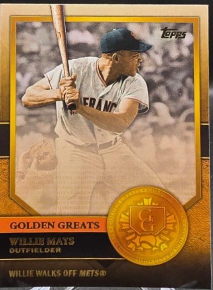 Willie Mays #GG-14 2012 Topps Baseball Golden Greats
