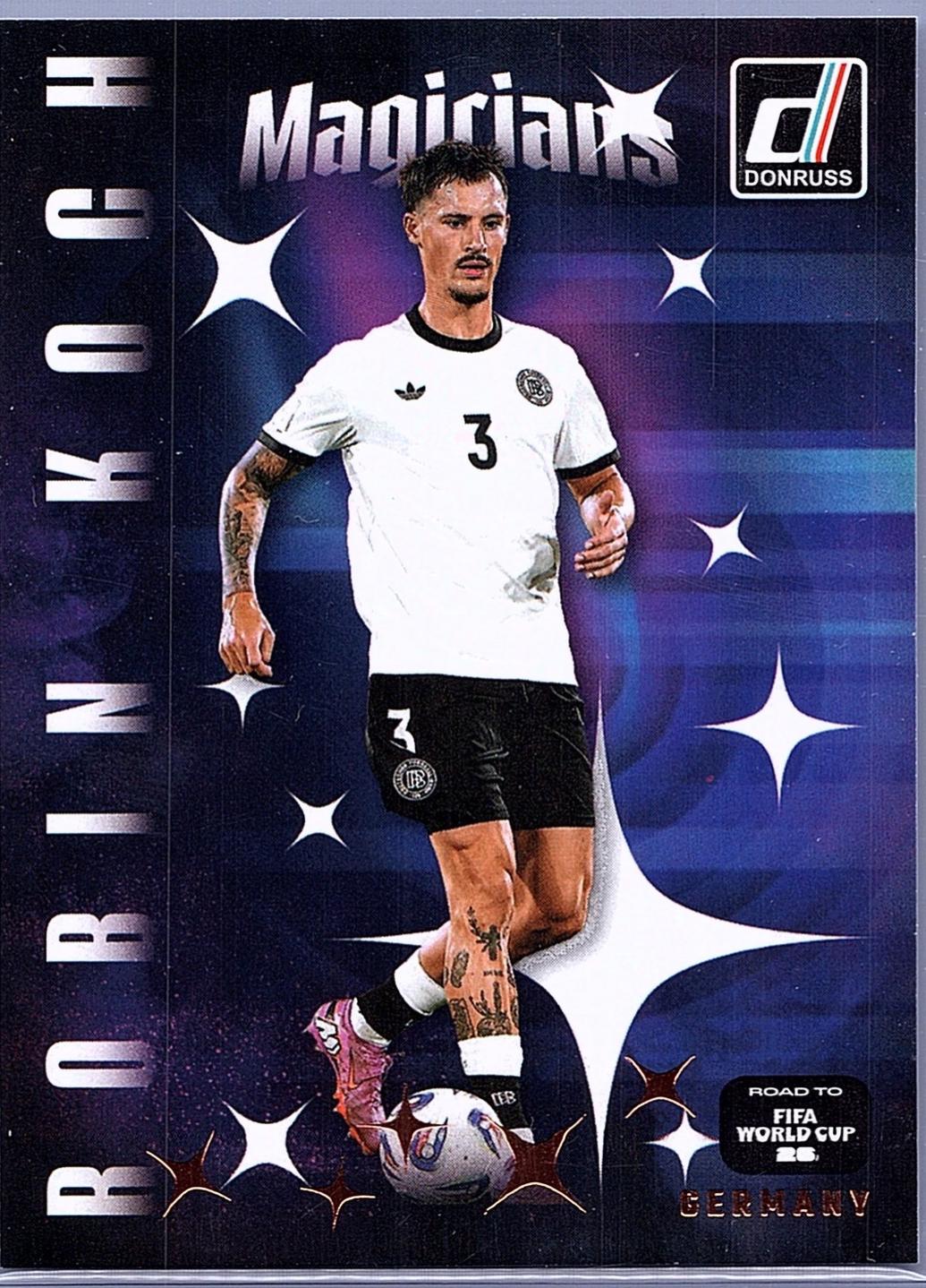 Robin Koch #21 2025 Panini Donruss Road To FIFA Magicians