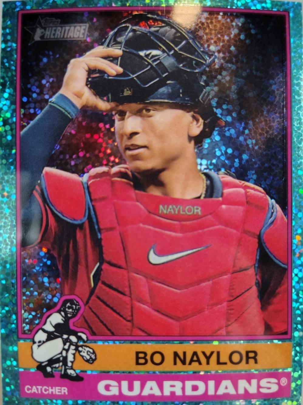 Bo Naylor #366 2025 Topps Heritage Baseball
