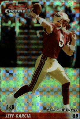 Jeff Garcia #40 Football Cards 2003 Bowman Chrome