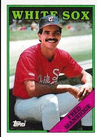 Fred Manrique #437 Baseball Cards 1988 Topps