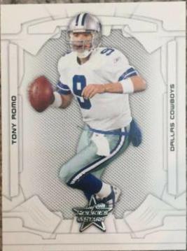 Tony Romo #26 Football Cards 2008 Leaf Rookies & Stars