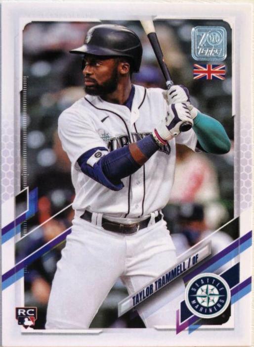 Taylor Trammell #2 Baseball Cards 2021 Topps UK Edition