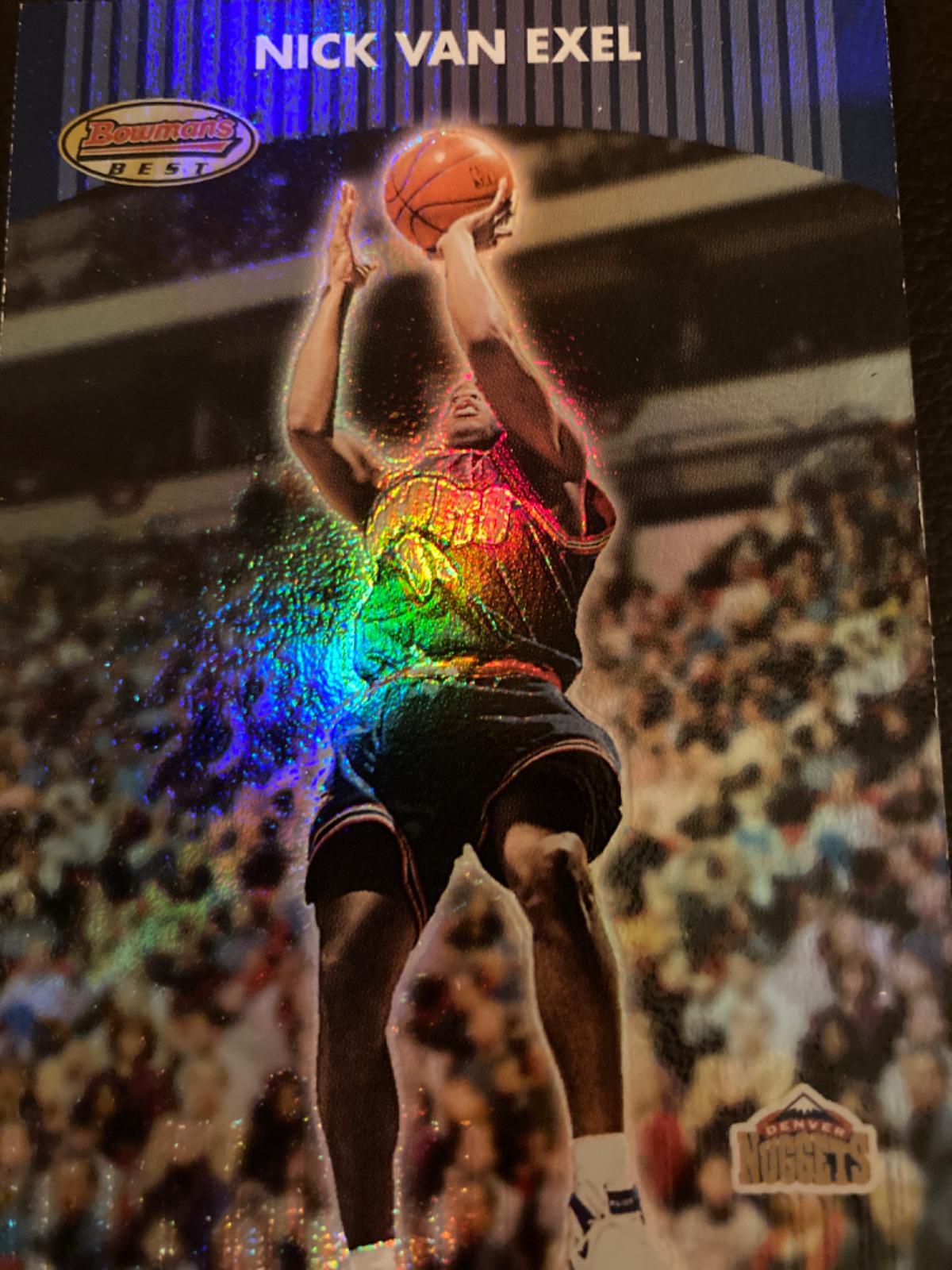 Nick Van Exel #25 Basketball Cards 2000 Bowman's Best