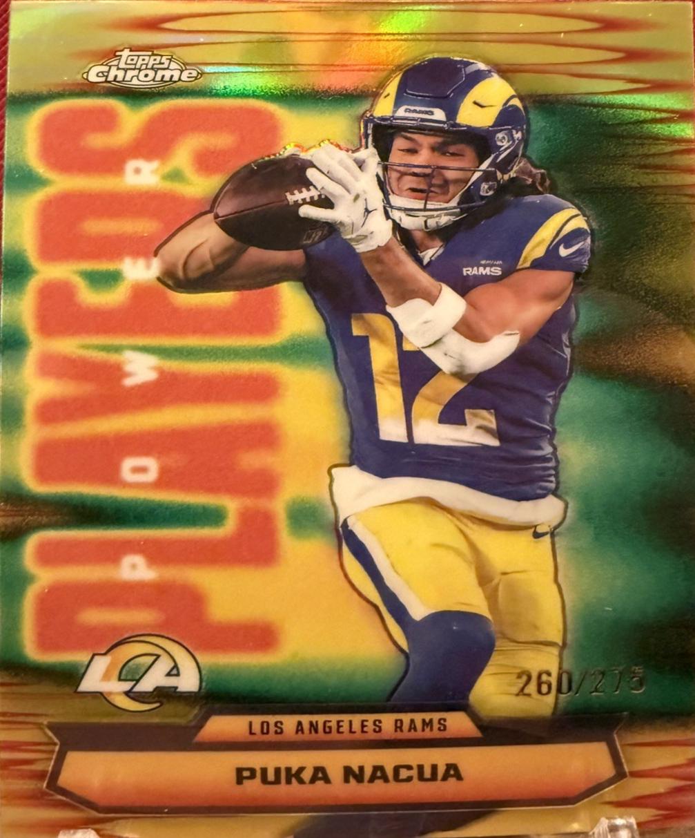 Puka Nacua [Yellow Refractor] #PP-24