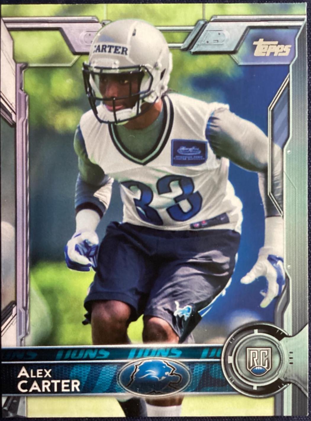 Alex Carter #394 Football Cards 2015 Topps