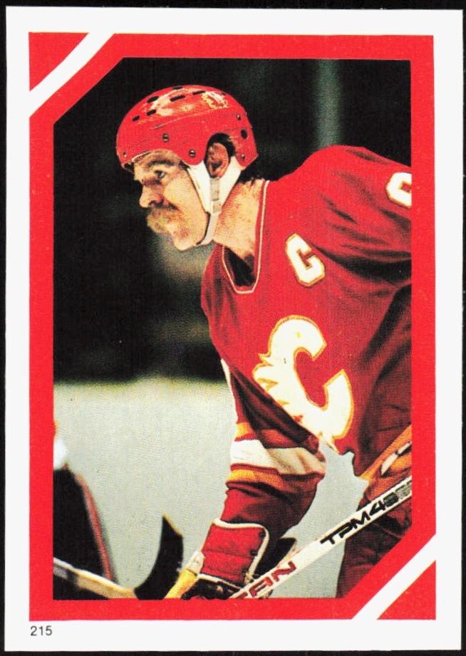 Lanny McDonald #215 1985 O Pee Chee Sticker Hockey