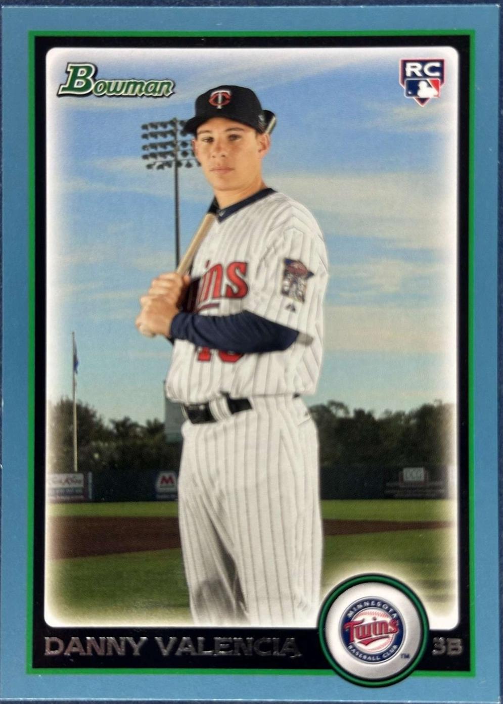 Danny Valencia #BDP38 Baseball Cards 2010 Bowman Draft Picks