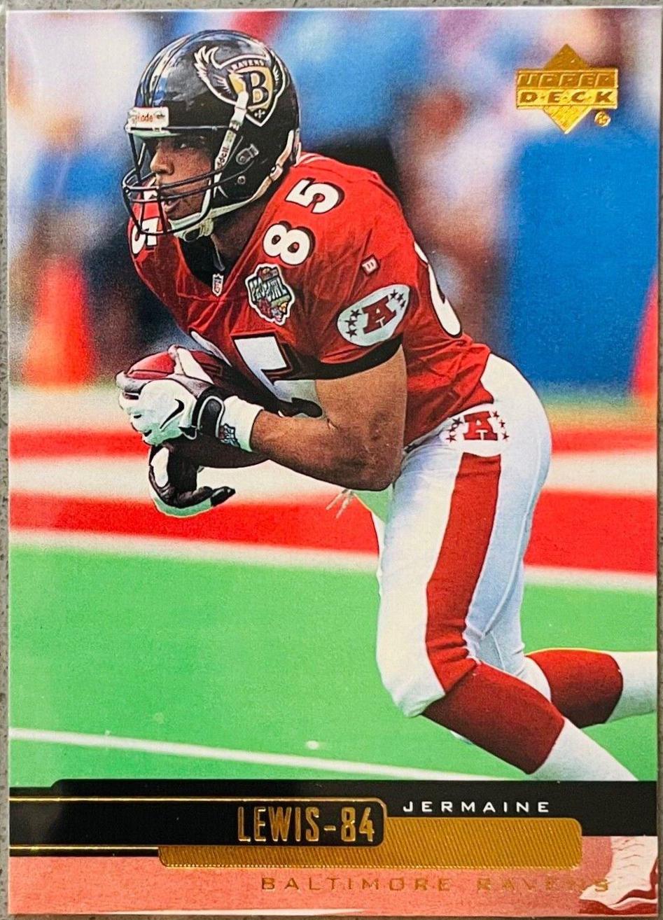 Jermaine Lewis #21 Football Cards 1999 Upper Deck