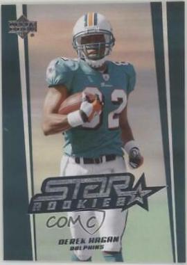 Derek Hagan #243 Football Cards 2006 Upper Deck