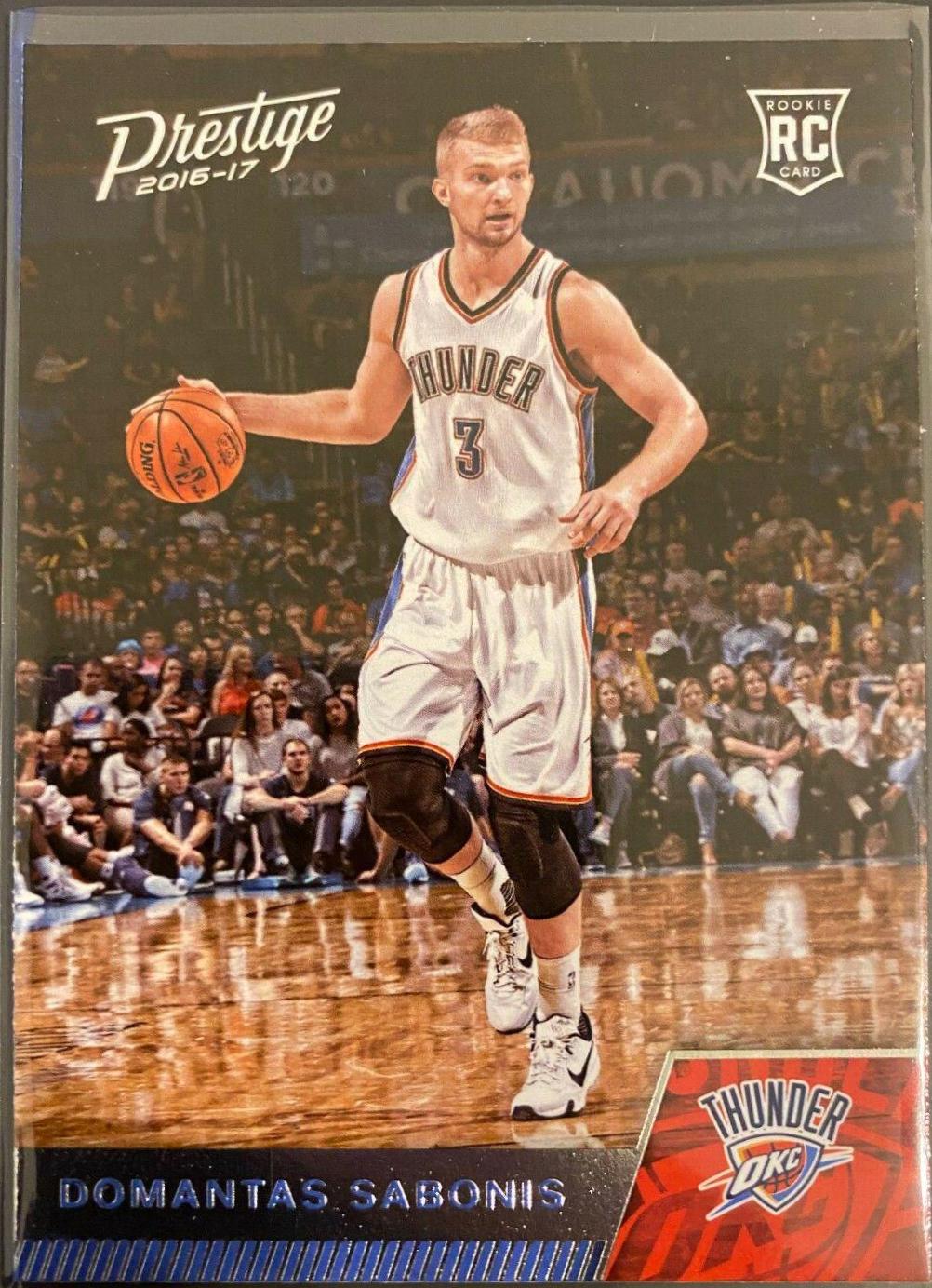 Domantas Sabonis #161 Basketball Cards 2016 Panini Prestige