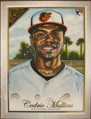Cedric Mullins #96 Baseball Cards 2019 Topps Gallery