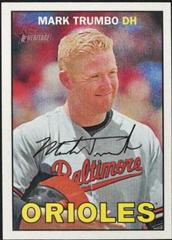 Mark Trumbo #72 Baseball Cards 2016 Topps Heritage Prices