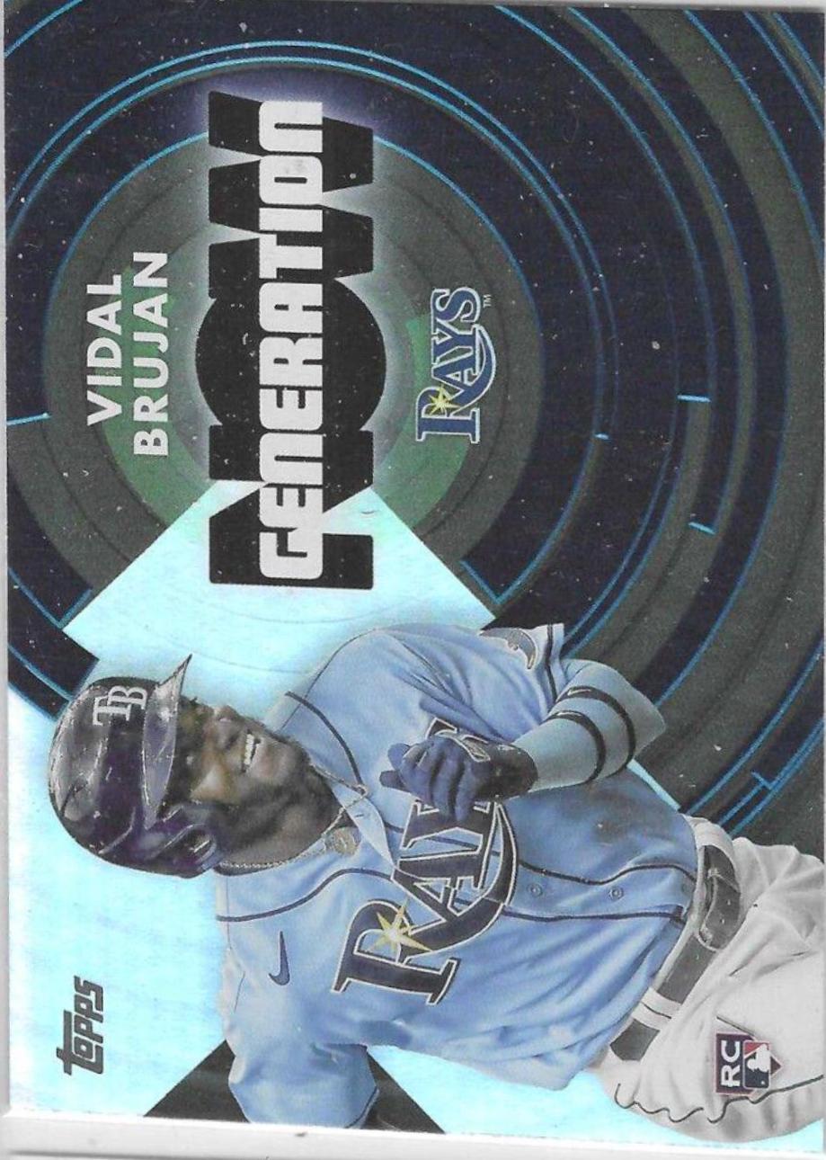 Vidal Brujan #GN-52 Baseball Cards 2022 Topps Generation Now