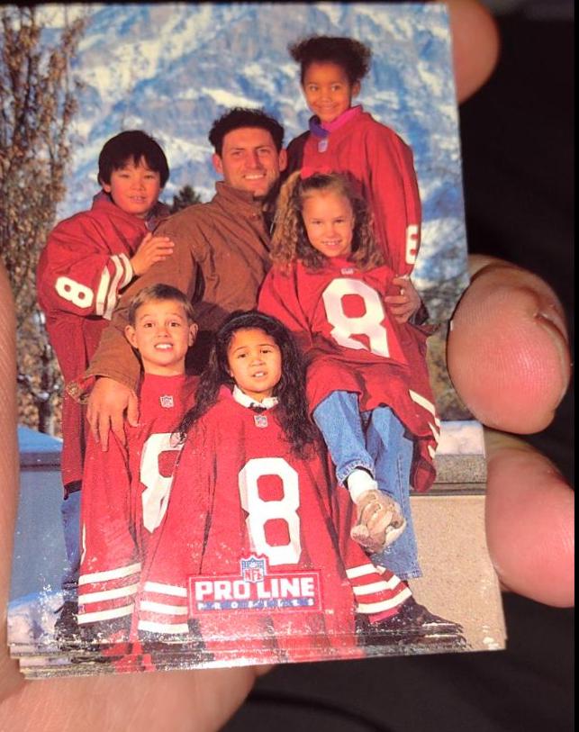 Steve Young #7 Football Cards 1993 Pro Line Profiles