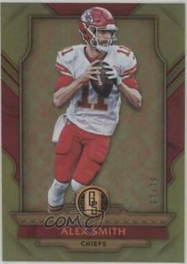 Alex Smith #11 Football Cards 2017 Panini Gold Standard