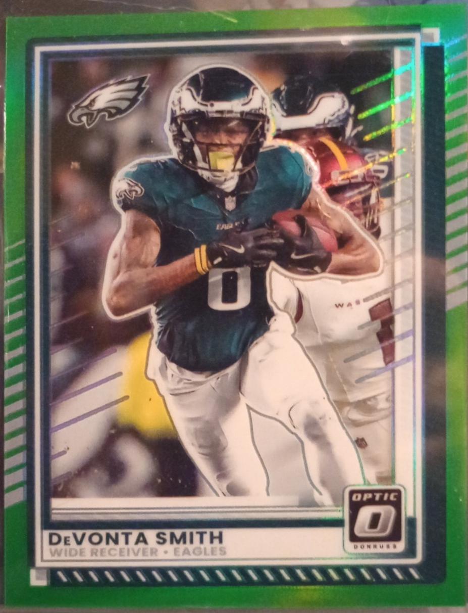DeVonta Smith [Neon Green] #28