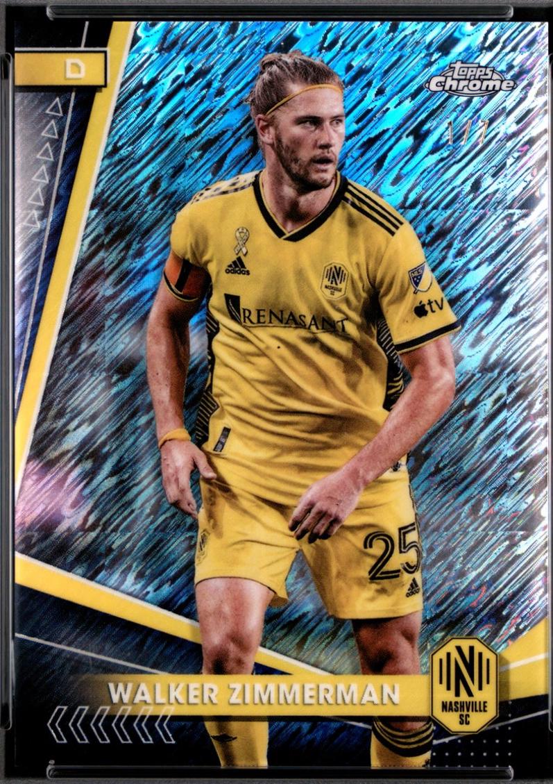 Walker Zimmerman [Shimmer Refractor] #76
