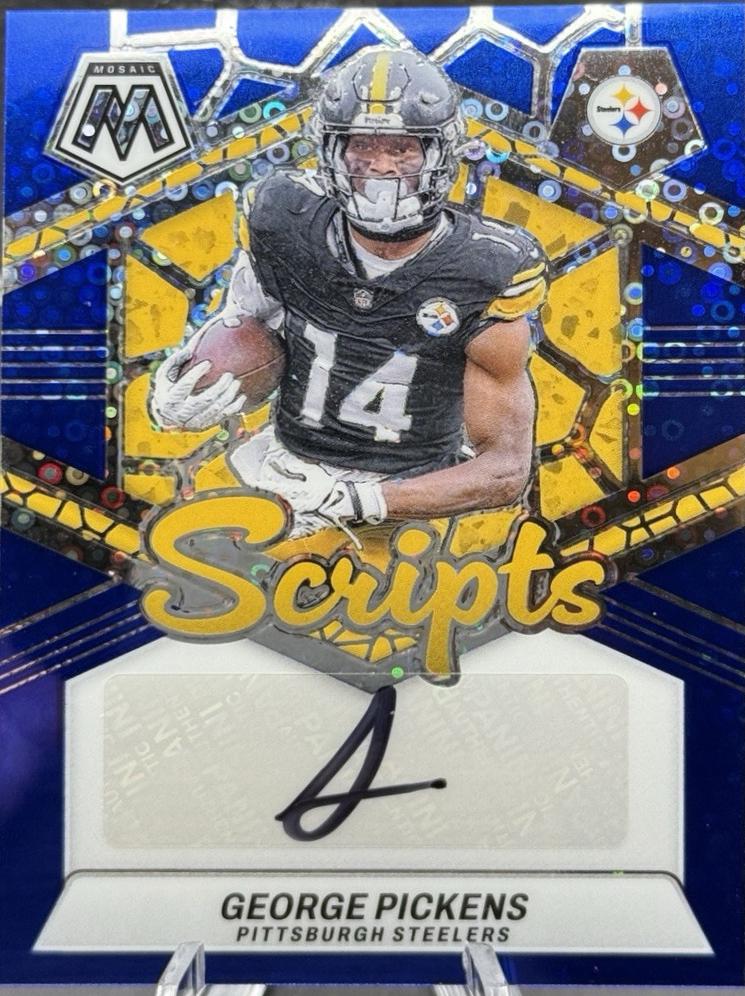 George Pickens [No Huddle Blue] #SC-GPS