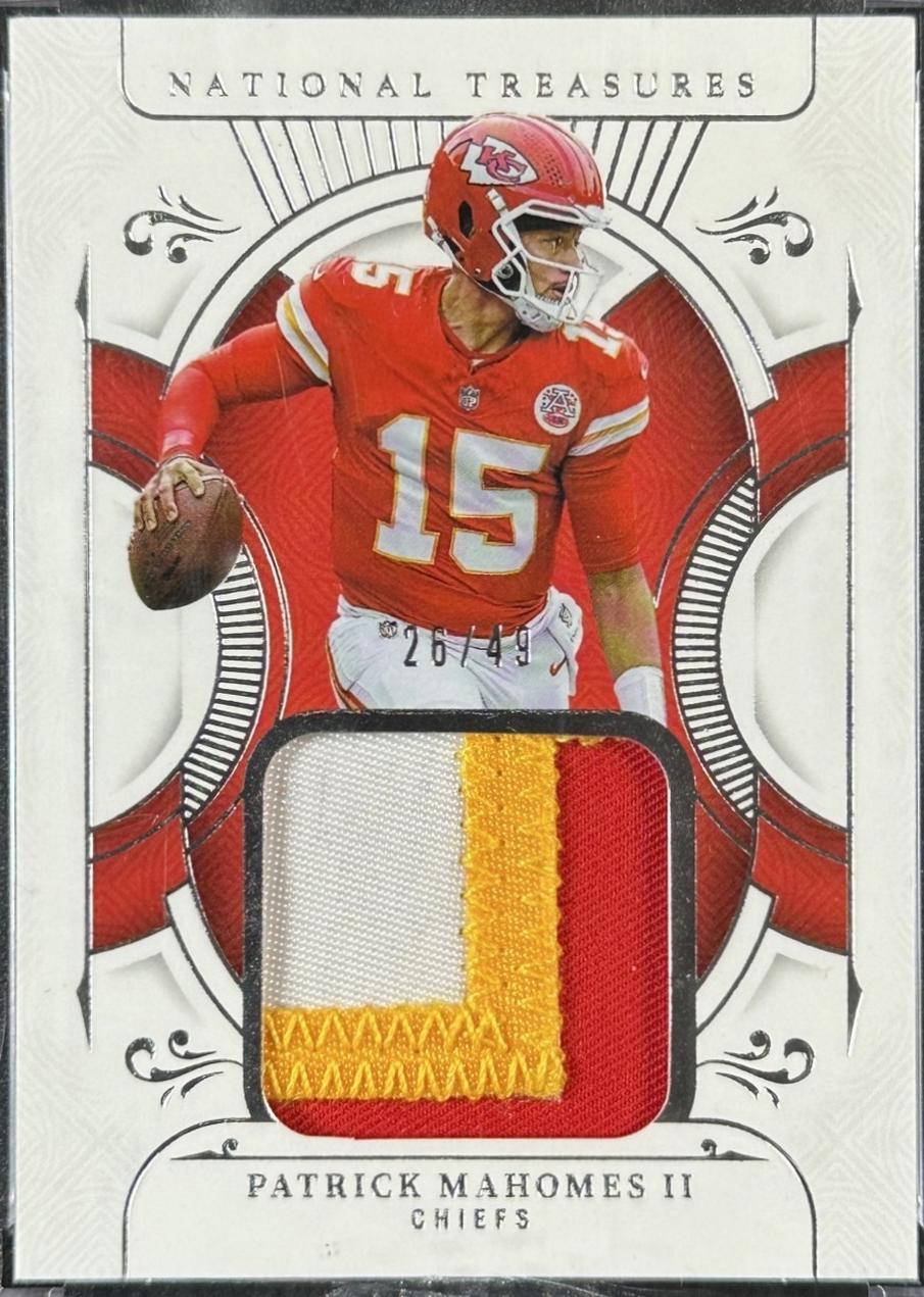 マホームズ 額ポスター Patrick Mahomes II #1 Prices | 2025 Panini National Treasures