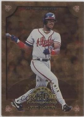 Fred McGriff #137 Baseball Cards 1998 Leaf Fractal Matrix