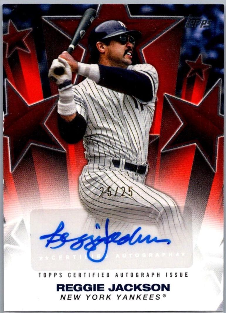 Reggie Jackson [Orange] #BSA2-RJ